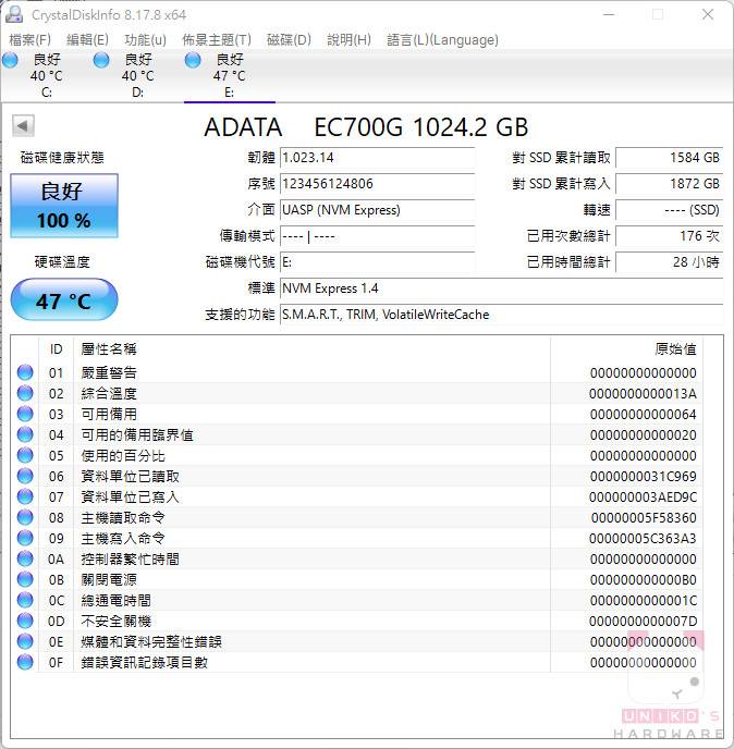 ADATA EC700G M.2 PCIe / SATA 固态硬盘外接盒开箱评测