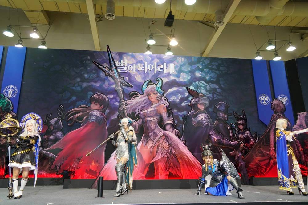 《星之后裔2：女神骑士》G-Star 2022开放现场试玩，华丽 2D 美术呈现动作演出