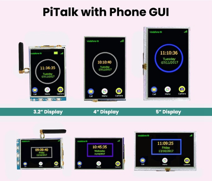 可将树莓派做成手机，PiTalk 达成众筹目标