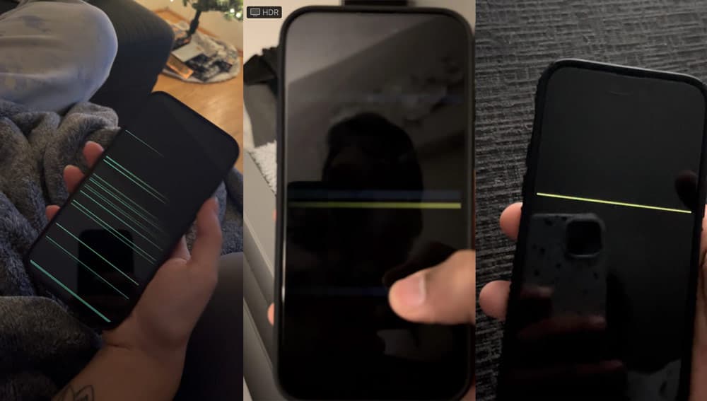 iPhone 14 屏幕横线是怎么回事？