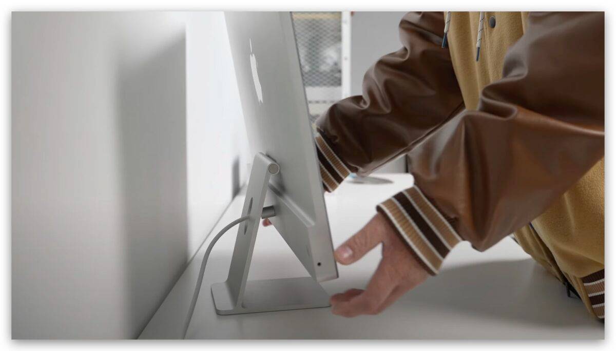 M1 24 英寸 iMac 全屏幕