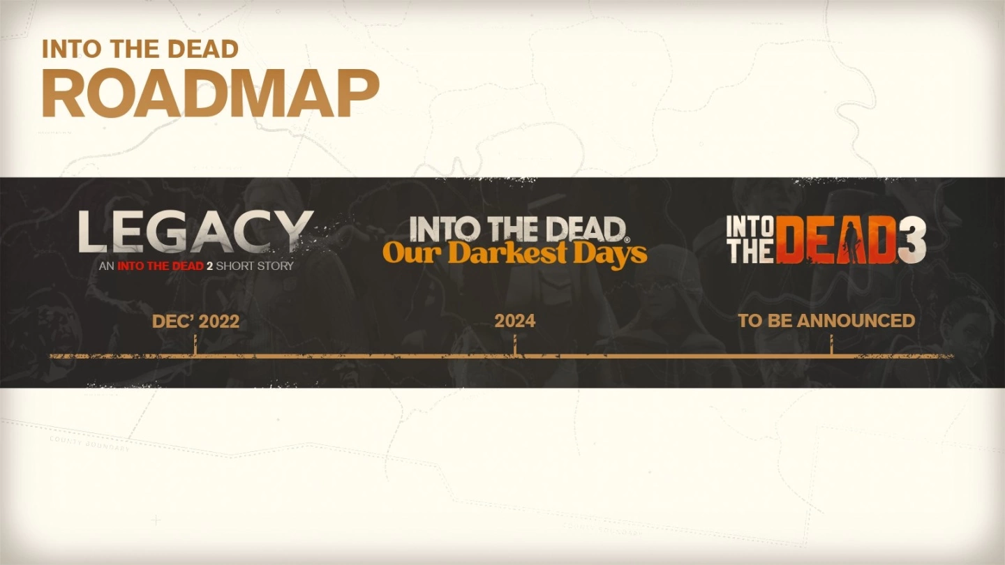 人气僵尸动作游戏《Into the Dead》衍生作品《Into the Dead：Our Darkest Days》正式公开