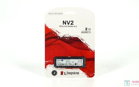 Kingston NV2 PCIe 4.0 NVMe SSD 評測開箱