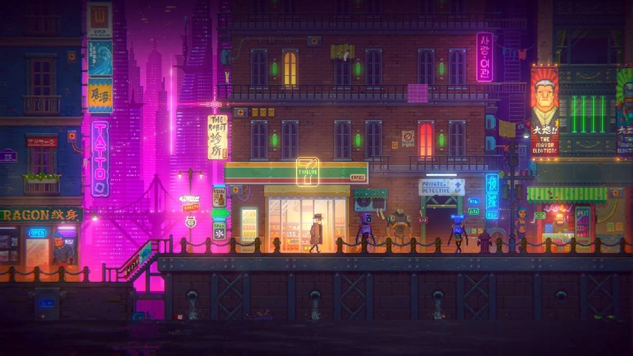 《迷雾侦探》释出第一弹主要场景介绍 来年2月闯进人械共存的Cyberpunk世界！