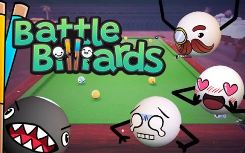 超混乱桌球大战 《Battle Billiards》无需轮流上阵可随时击球妨碍别人