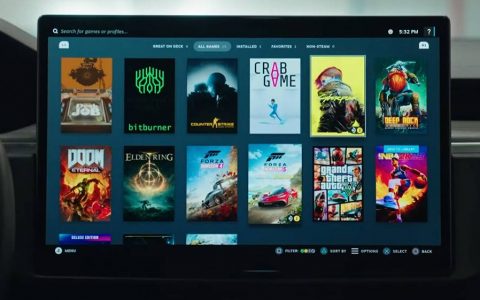 Tesla 正式推出 Steam Beta，车主将可游玩 Steam 中的数千款游戏