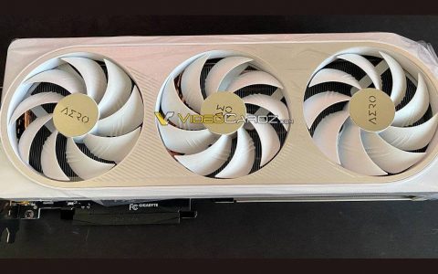 洁白设计的魅力，GIGABYTE GeForce RTX 4070 Ti Aero 实体卡曝光