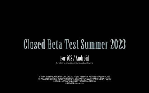《Final Fantasy VII Ever Crisis》预告于2023年夏季展开Beta封测释出最新宣传影片