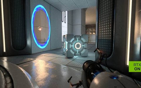 Portal with RTX 经点游戏实装全光线追踪与 DLSS 3 新技术