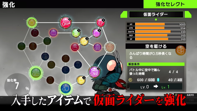 庵野秀明《新·假面骑士》改编游戏《SD新·假面骑士 乱舞》宣传片公开 二头身的假面骑士你可以吗？