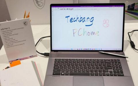 【CES 2023】MSI Pen 2 新升级，可在纸张上书写也可在笔电上绘图，升级 Creator Z 操作体验