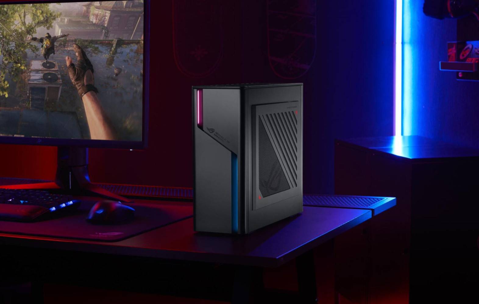 ASUS ROG 全新高性能台式电脑主机正式公布，机箱设计虽小，但性能猛如虎！