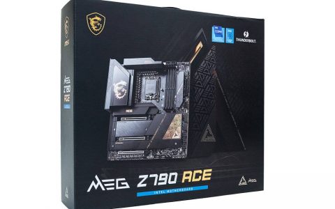 E-ATX 王牌挟 24 相供电设计登场，MSI MEG Z790 Ace 开箱实测