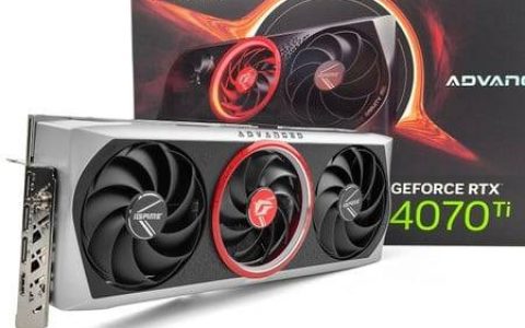 镜面均热板、一键超频iGame GeForce RTX 4070 Ti Advanced OC