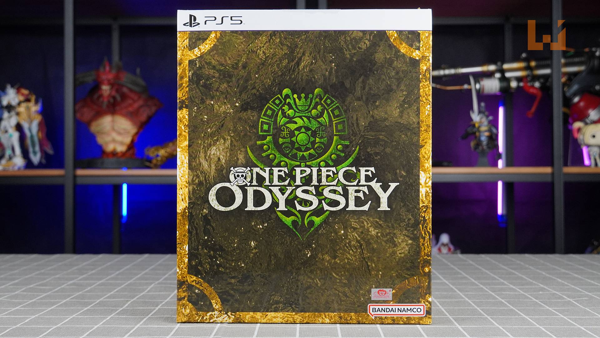 《One Piece Odyssey》典藏版开箱！路飞和莉姆手办做得超级精致！