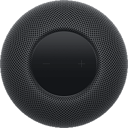 这张图片的 alt 属性值为空，它的档案名称为 homepod-mini-orange-pulsing-light-low-power-animation.gif