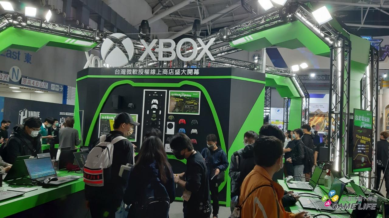 Xbox 2023 台北国际电玩展摊位介绍