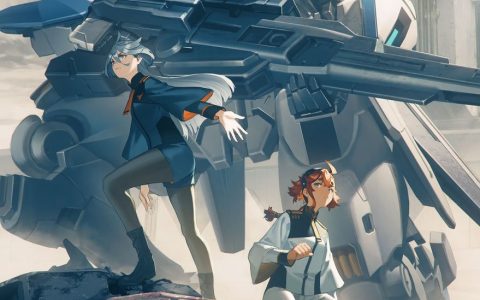 《机动战士钢弹 水星的魔女》第二季度 公开前导视觉图