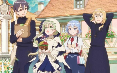 TV 动画《白圣女与黑牧师》因疫情影响，将从原定的 2023 年 4 月延期至 2023 年 7 月播出。