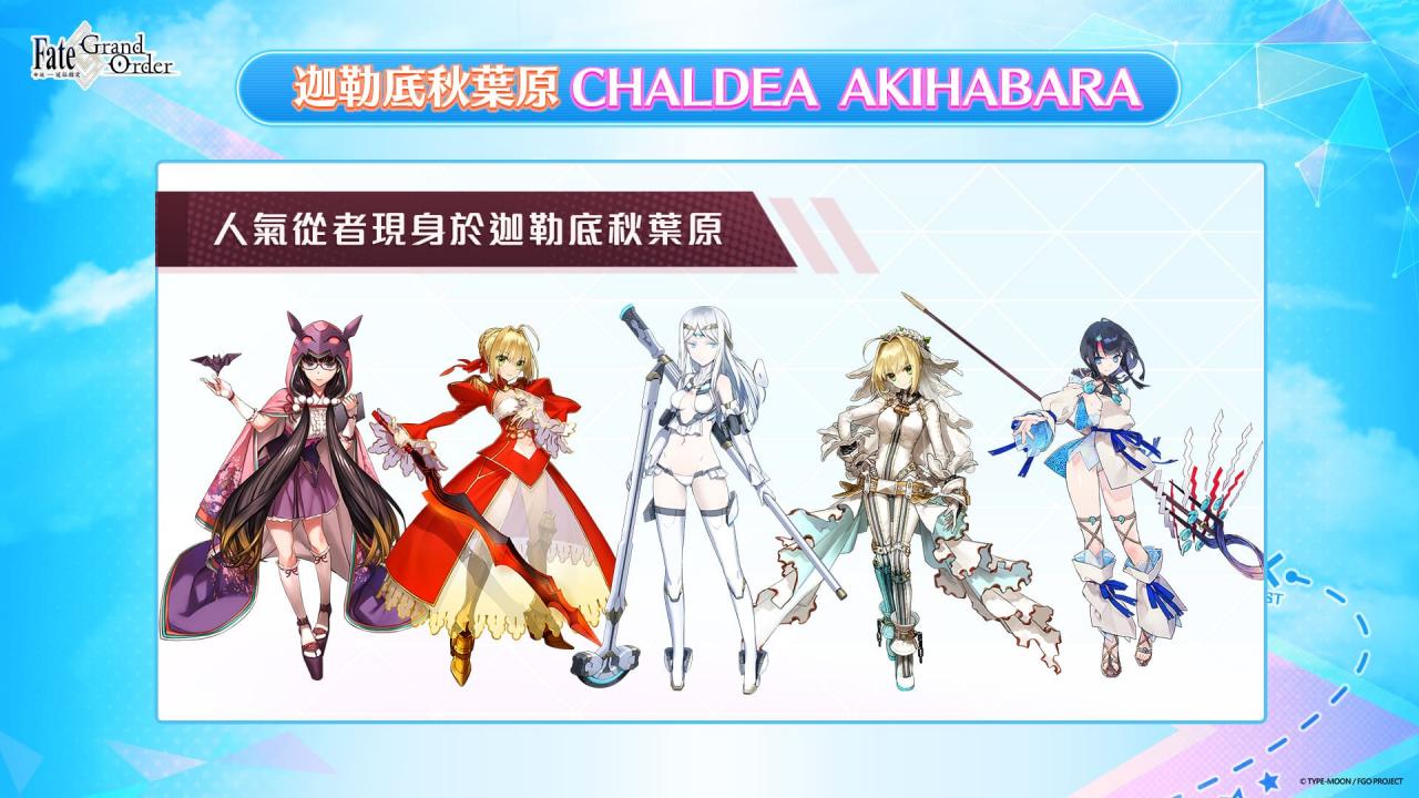 《Fate/Grand Order》繁中版确定参展 2023 台北国际电玩展