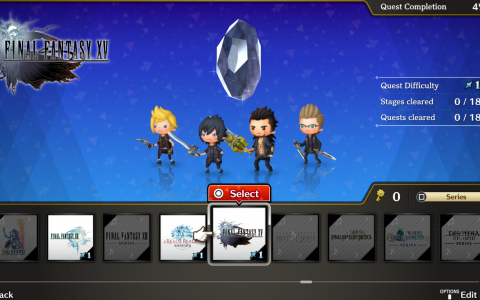 节奏游戏《THEATRHYTHM FINAL BAR LINE》体验版开放免费下载！游玩《Final Fantasy》系列经典名曲！