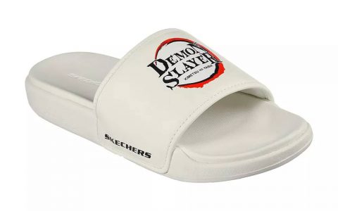 Skechers又双叒跟《鬼灭之刃》联动啦！这一次的联名产品是拖鞋！