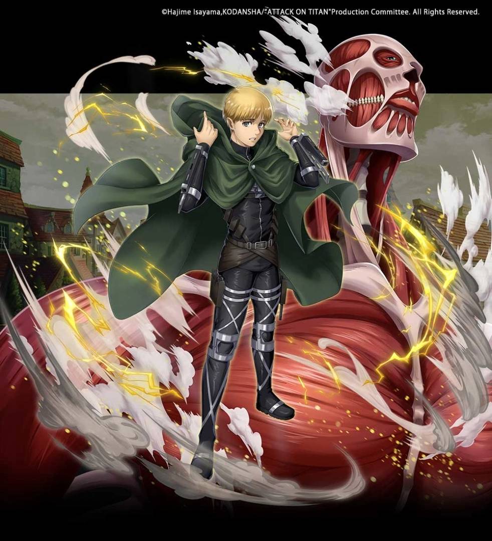 《神域召唤》x《进击的巨人》合作活动开跑！ 透过每日免费召唤及活动奖励，获得合作角色吧！