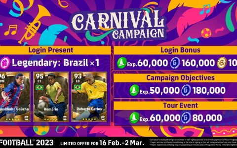 《eFootball 2023》推出一系列为全世界足球量身打造的赛事！10抽花费有折扣！