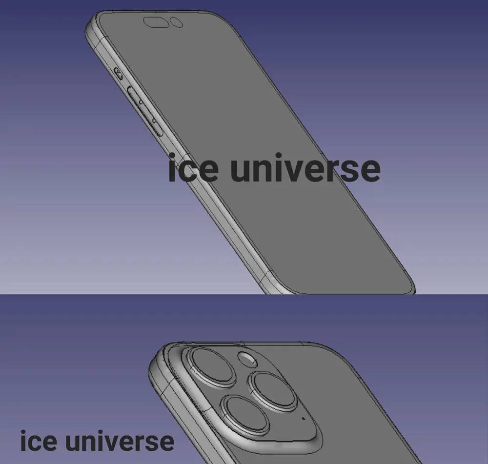 iPhone 15 Pro Max 外观设计图片流出，揭露机身造型与尺寸1