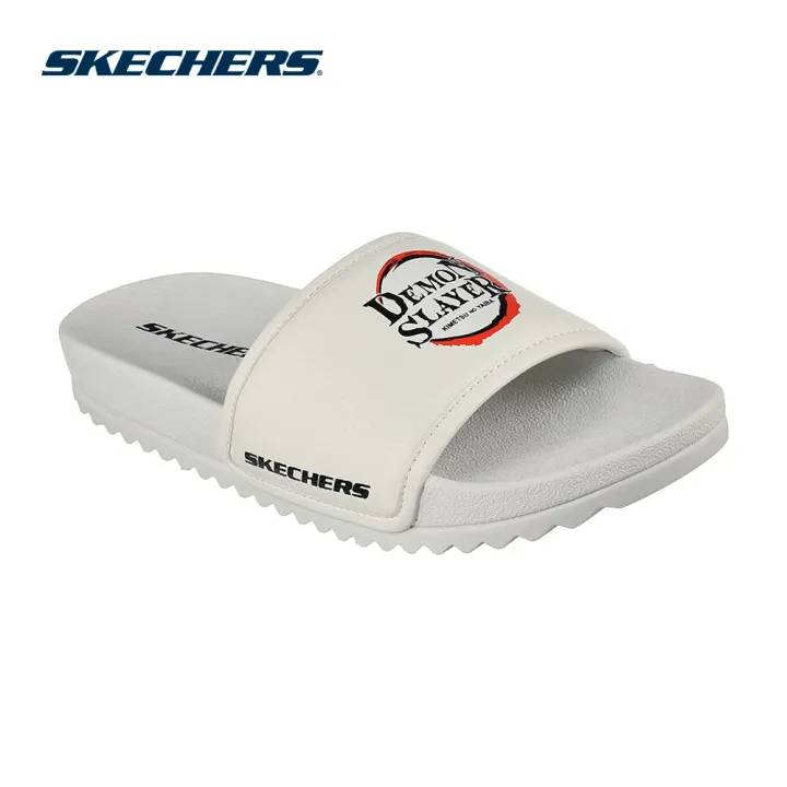 Skechers又双叒跟《鬼灭之刃》联动啦！这一次的联名产品是拖鞋！