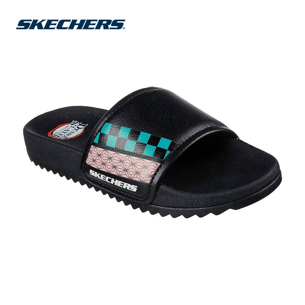 Skechers又双叒跟《鬼灭之刃》联动啦！这一次的联名产品是拖鞋！