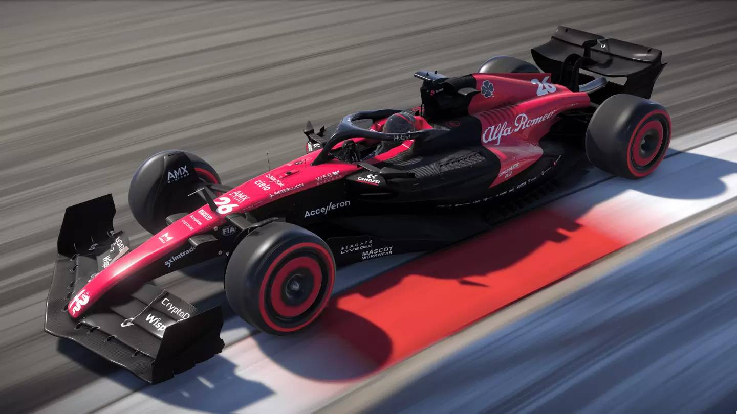 ALFA ROMEO F1 车队 2023 赛季涂装 现已加入 EA SPORTS《F1 22》