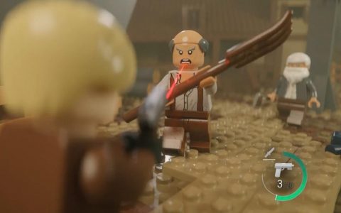 神人用乐高积木制作《生化危机 4》游戏动画 质素高到吓人