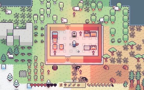 不是Minecraft的《Miniland Adventure》开放免费游玩，总之是2D像素版创世神