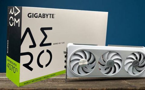价格、性能、功率都处在最佳甜蜜点的GIGABYTE GeForce RTX 4070 TiAERO OC 12G
