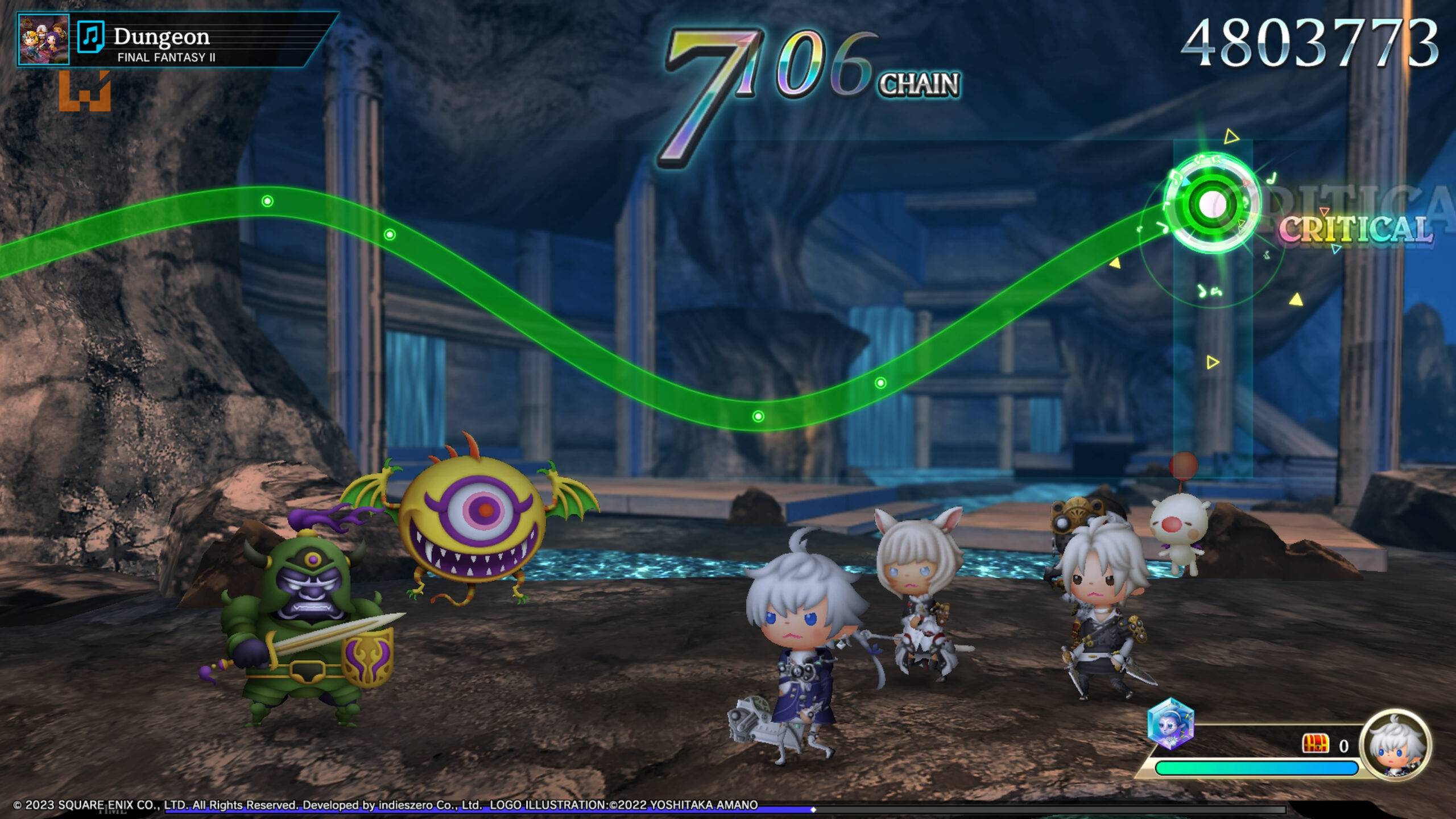 RPG感满满的音乐游戏！《Theatrhythm Final Bar Line》评测！