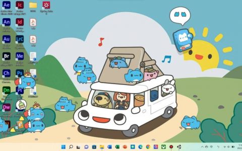 《萤幕猫虫咖波》桌面宠物游戏即将登陆Steam！可爱咖波养在桌面超疗愈的！