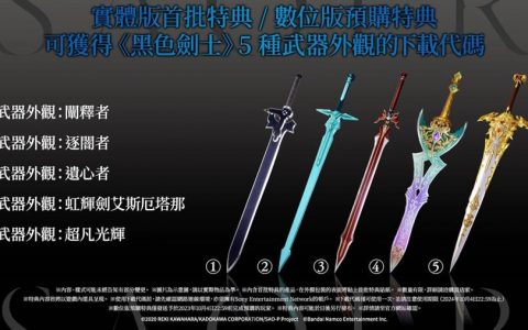 《刀剑神域 异绊集结》将于2023年10月5日发售！ 同步公开特典情报
