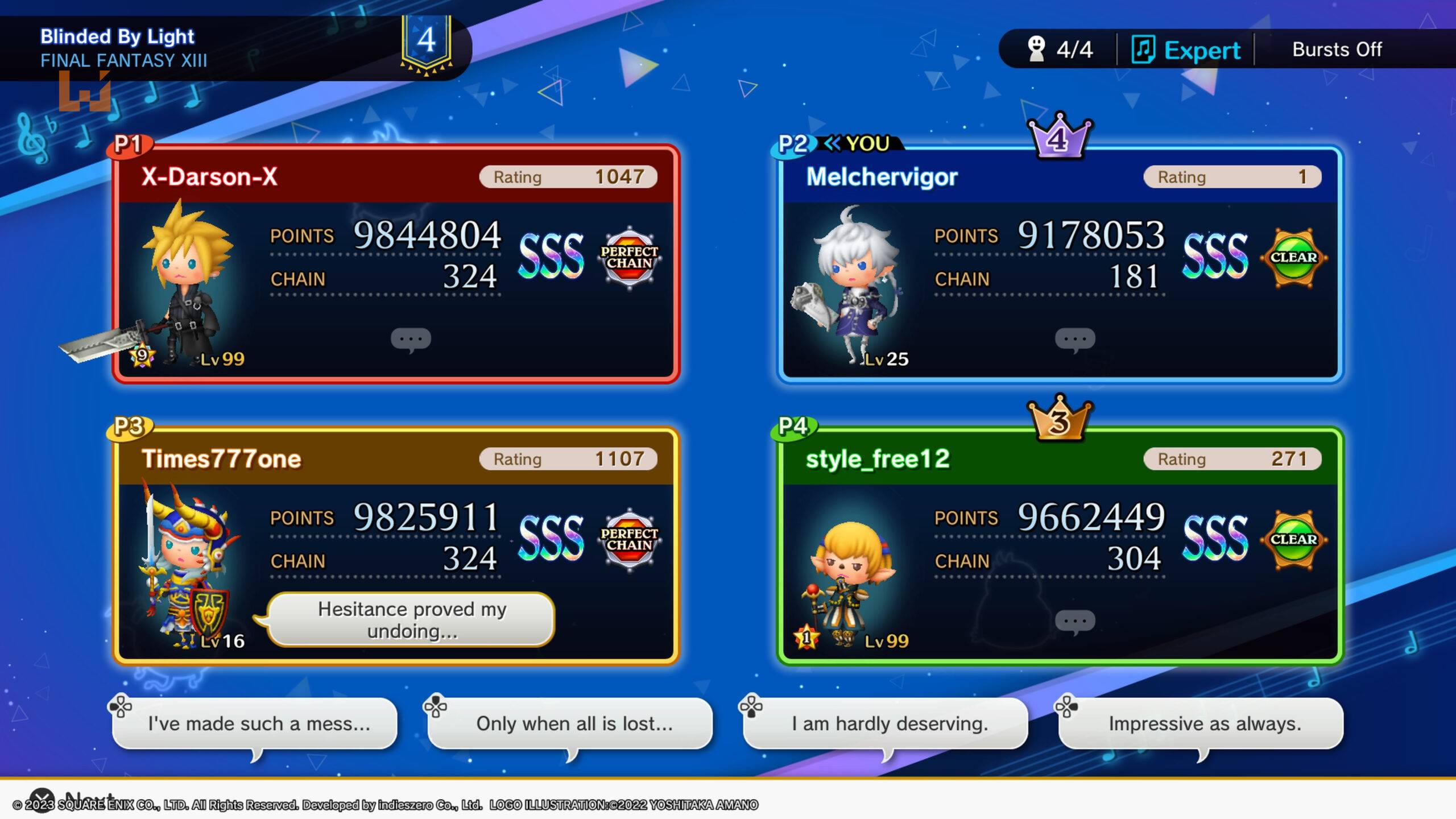 RPG感满满的音乐游戏！《Theatrhythm Final Bar Line》评测！