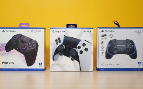 PS5 三款进阶控制器「DualSense Edge」「Razer Wolverine」「Victrix Pro」大对决！