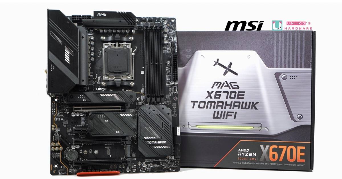 MSI MAG X670E TOMAHAWK WIFI 主板开箱评测