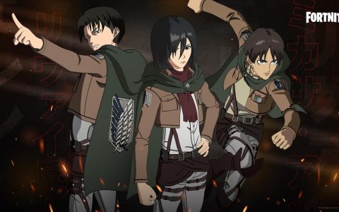 《要塞英雄：大逃杀》与《进击的巨人》合作 推出艾连、里维服装等内容