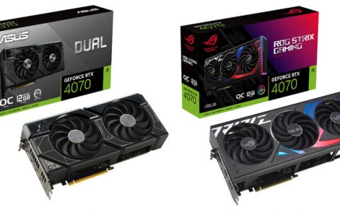 谁与争锋！ 华硕GeForce RTX 4070显卡剽悍上市