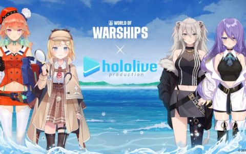 《战舰世界》展开hololive连动企划，Moona、Kiara、狮白牡丹、艾米莉亚成为VTuber指挥官