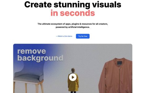 ClickDrop – 在线照片处理工具，去背、去除路人甲、替换背景等各种工具