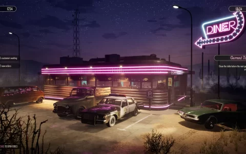 公路餐厅模拟《Road Diner Simulator》公开最新影片，翻修废弃餐馆招待形形色色的客人！