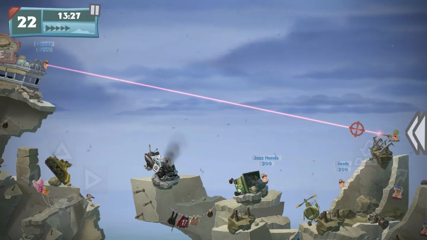 《百战天虫 W.M.D》手机移植版《Worms W.M.D：Mobilize》双平台开放下载