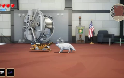 开放世界沙盒游戏《Heist Kitty：流浪猫咪》免费体验版即将推出，化身可爱猫咪尽情搞破坏！