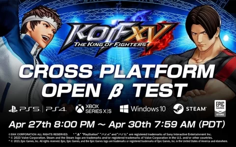 对战格斗游戏《KOF XV》 将于4/28~30实施跨平台连线β版公开测试！