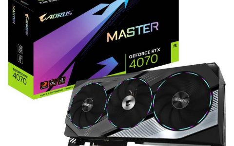 技嘉推GeForce RTX 4070系列显卡，WINDFORCE散热稳定游戏体验